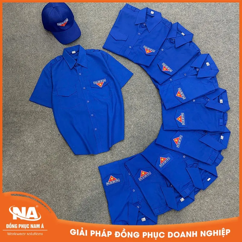 Áo sơ mi đoàn thanh niên Việt Nam may sẵn