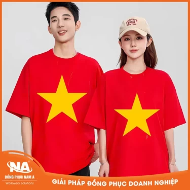 Áo thun cờ đỏ sao vàng