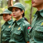 Áo thun dài tay cổ bẻ đồng phục NAMA47