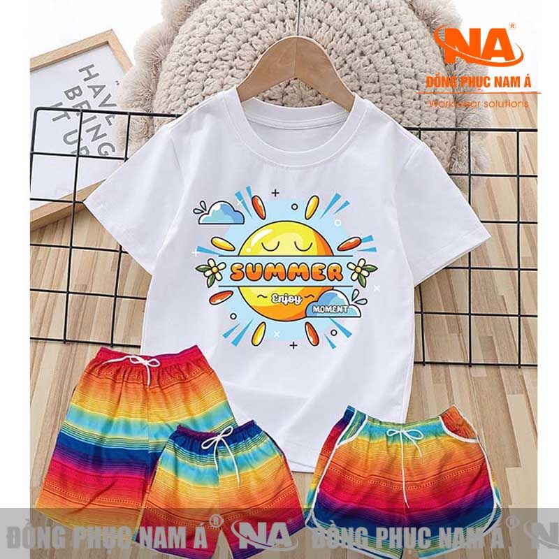 Áo thun đồng phục đi biển