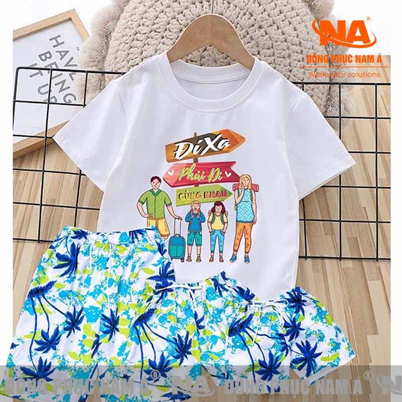 Áo thun đồng phục đi biển