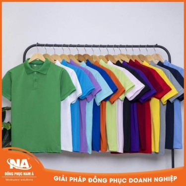 Áo thun đồng phục polo may sẵn NA02