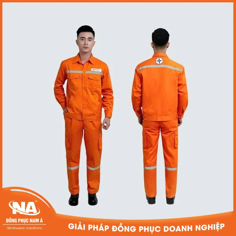 Bộ quần áo nhân viên điện lực may sẵn