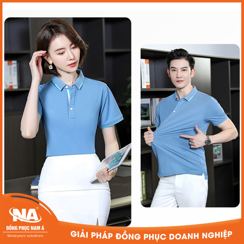 Áo thun đồng phục polo bluesky NAMA020