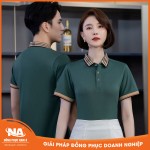 Áo thun đồng phục polo cổ sọc NAMA018