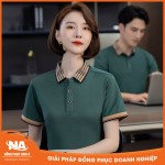 Áo thun đồng phục polo cổ sọc NAMA018