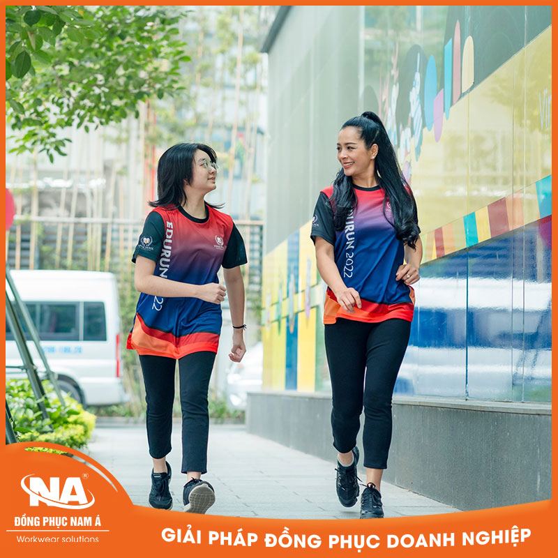 Áo thun đồng phục sự kiện chạy bộ Edurun NAMA081