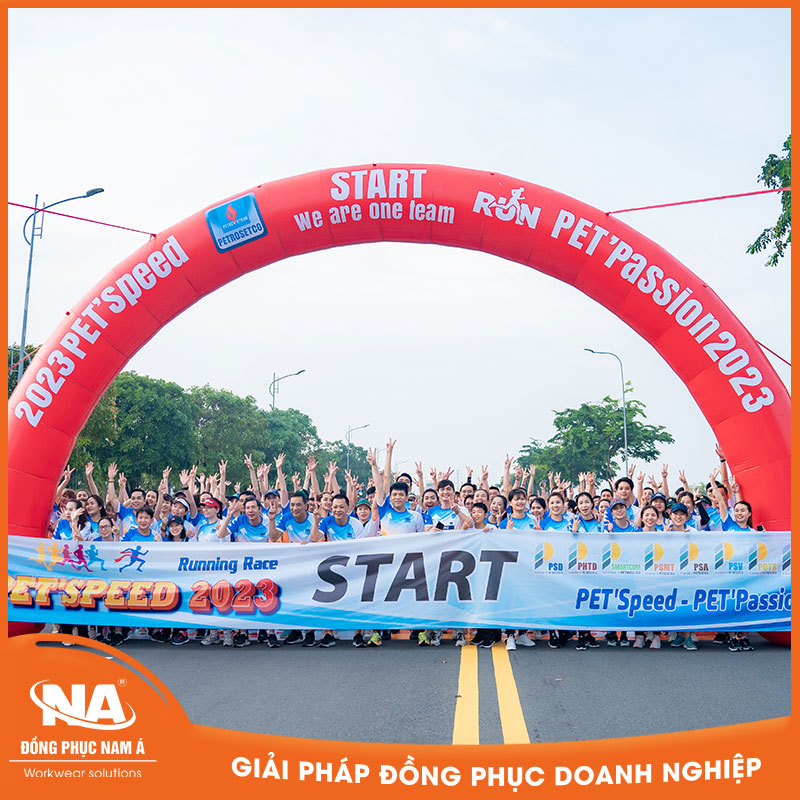 Áo thun đồng phục sự kiện Run Petrosetco NAMA082