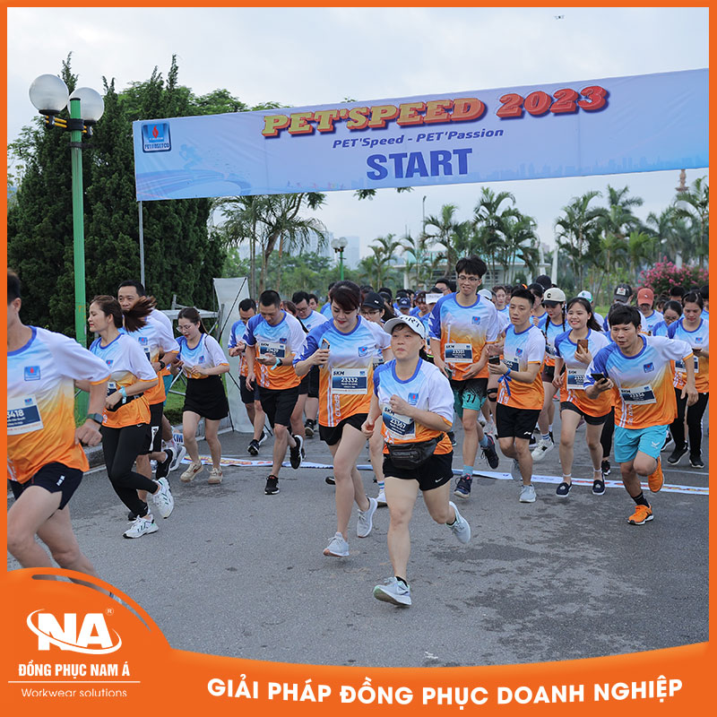 Áo thun đồng phục sự kiện Run Petrosetco NAMA082
