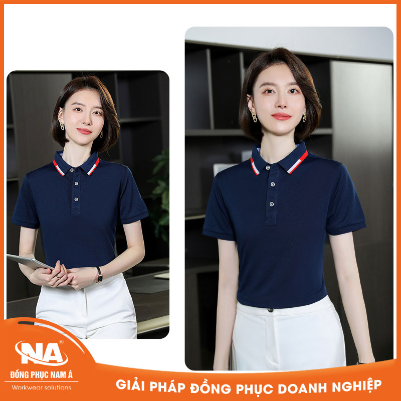 Áo thun polo đồng phục công ty NAMA016