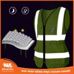 Áo gile bảo hộ phản quang kèm túi NAMA670
