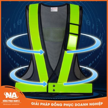 Áo phản quang bảo hộ lao động chữ A NAMA673