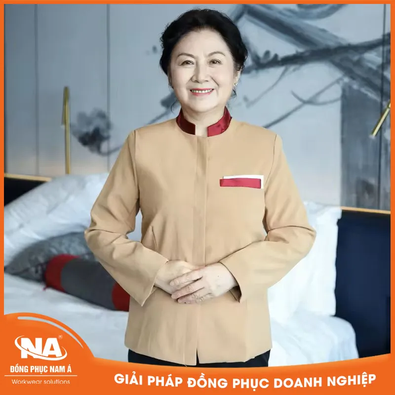 Đồng phục buồng phòng may sẵn