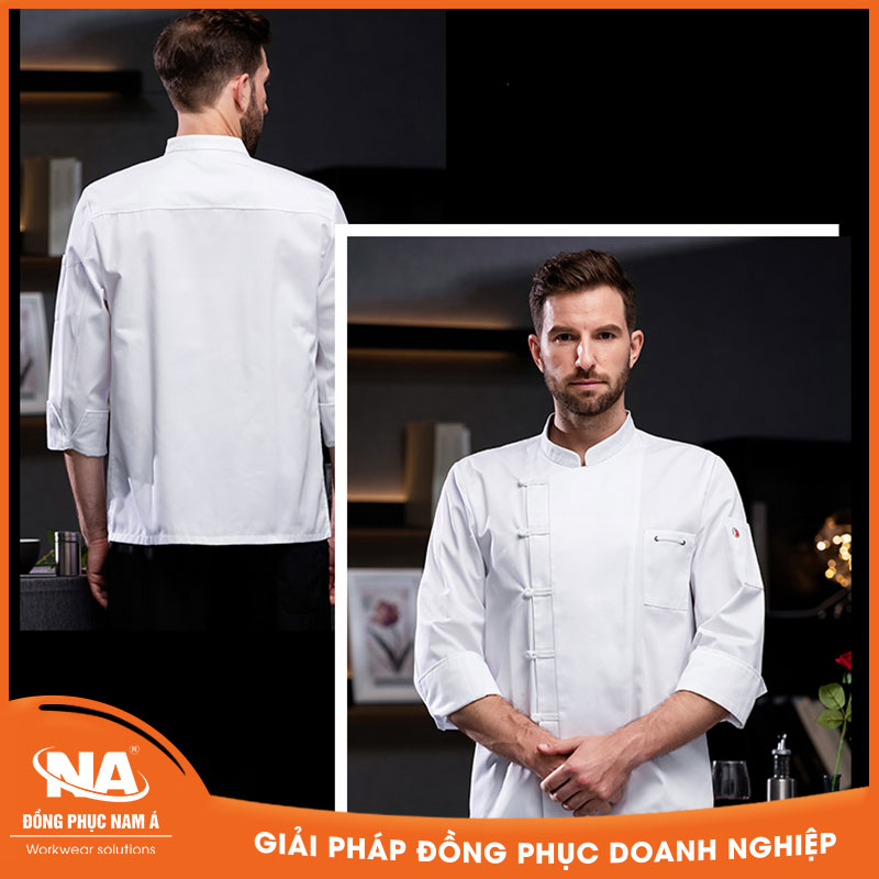 Đồng phục bếp nhà hàng cách tân NAMA405