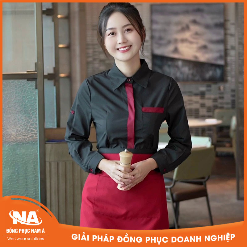 Đồng phục nhân viên phục vụ nhà hàng quán ăn NAMA503