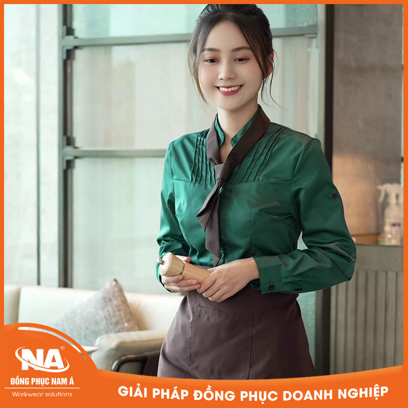 Đồng phục nhân viên phục vụ nhà hàng quán ăn NAMA518